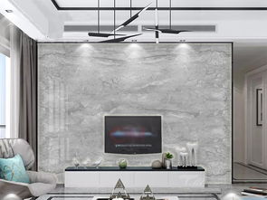 高档奢华超清石纹高级灰色大理石纹背景墙图片素材 效果图下载 彩雕电视背景墙图大全 电视背景墙编号 18911773