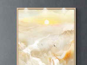 九鱼精品大理石石纹中式豪华玄关背景墙赏析