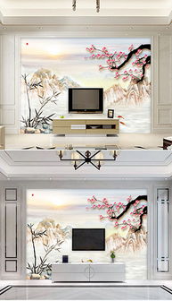 自然与永恒的对话 TIF分层竹子太阳设计在大理石上的艺术呈现